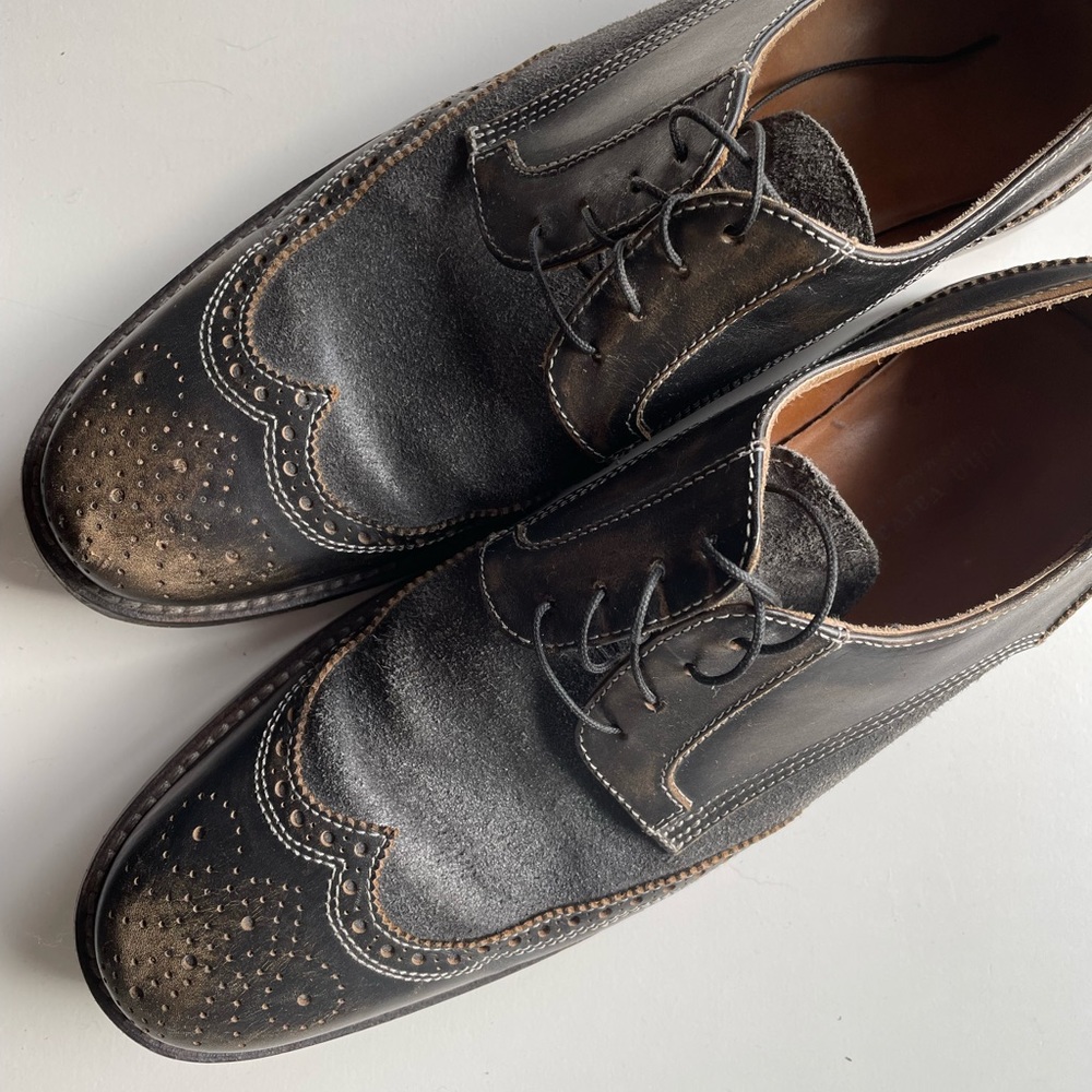 John Varvatos College Wingtip